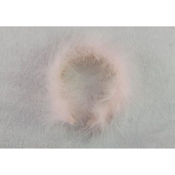 Miss Candyholic Pink Soft Pastel Cute Kawaii Girl Fuzzy Fluffy Plastic Headband - Picture 1 of 6